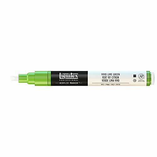 Liquitex Paint Marker, 2-4 mm fine nib, Vivid Lime Green (L5C)