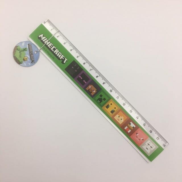 Minecraft - Righello in plastica 18cm - Panini