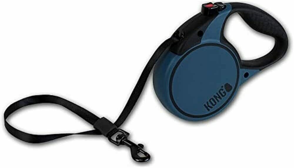 Kong Terrain Misura Small 5 metri. Blu. Guinzaglio Per Cani PET VILLAGE SRL