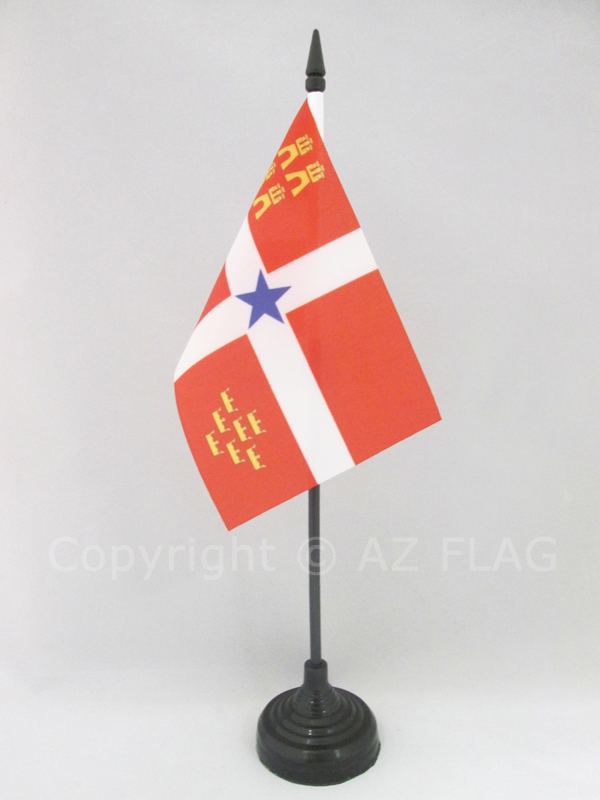 BANDIERA DA TAVOLO MURCIA INDIPENDENTISTA 15x10cm - PICCOLA BANDIERINA MURCIA NA