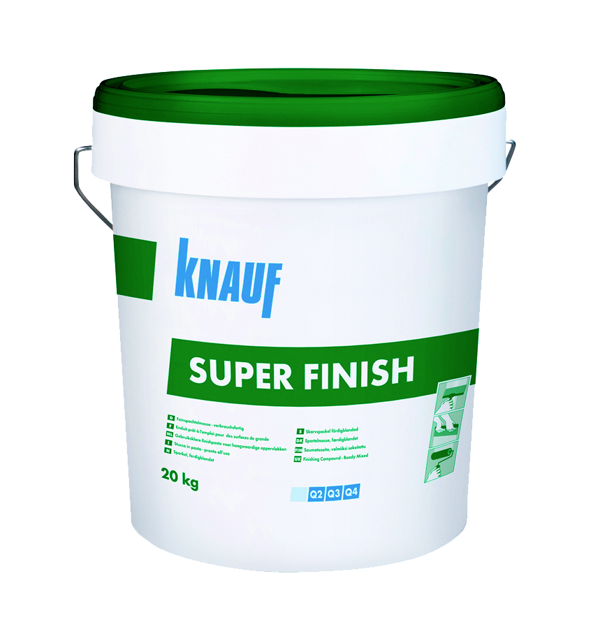 Stucco Pronto in Pasta Elevate Prestazioni Premiscelato 20Kg KNAUF Super Finish