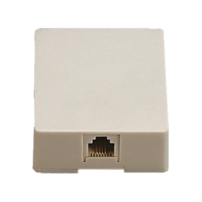 PRESA 1 PLUG RJ11 DA PARETE           AV