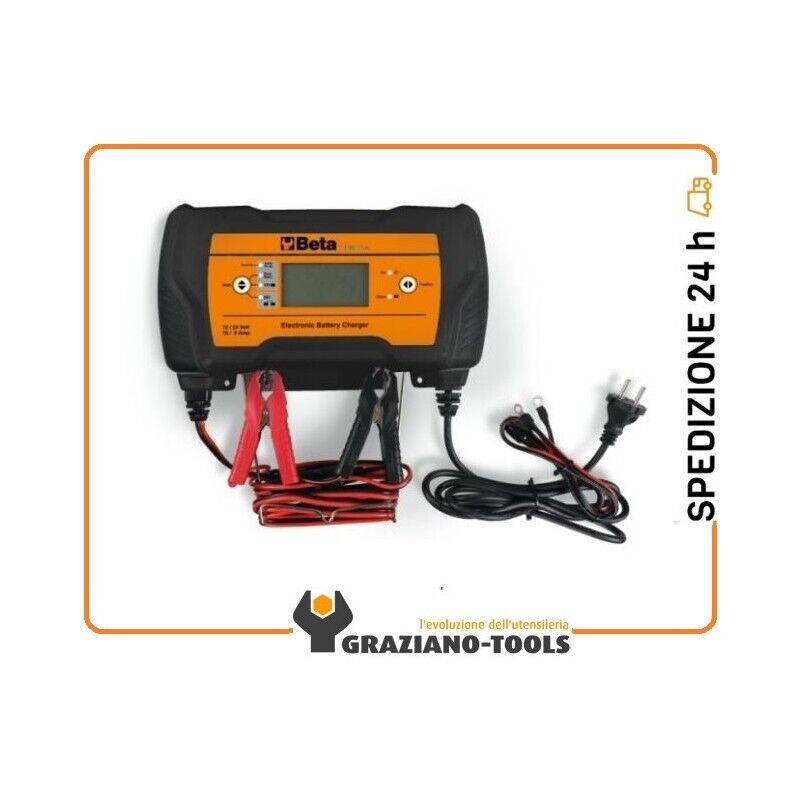 Caricabatterie Elettronico 12-24V Multifunzione - Beta 1498/16A