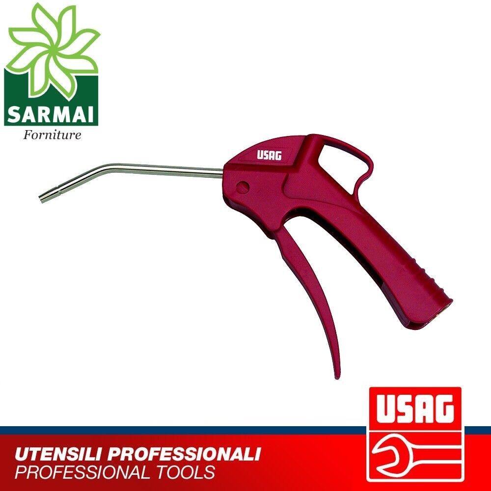 USAG 927 B pistola soffiaggio canna corta 108mm in plastica antiurto progressiva