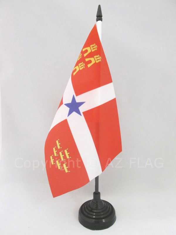 BANDIERA DA TAVOLO MURCIA INDIPENDENTISTA 21x14cm - PICCOLA BANDIERINA MURCIA NA