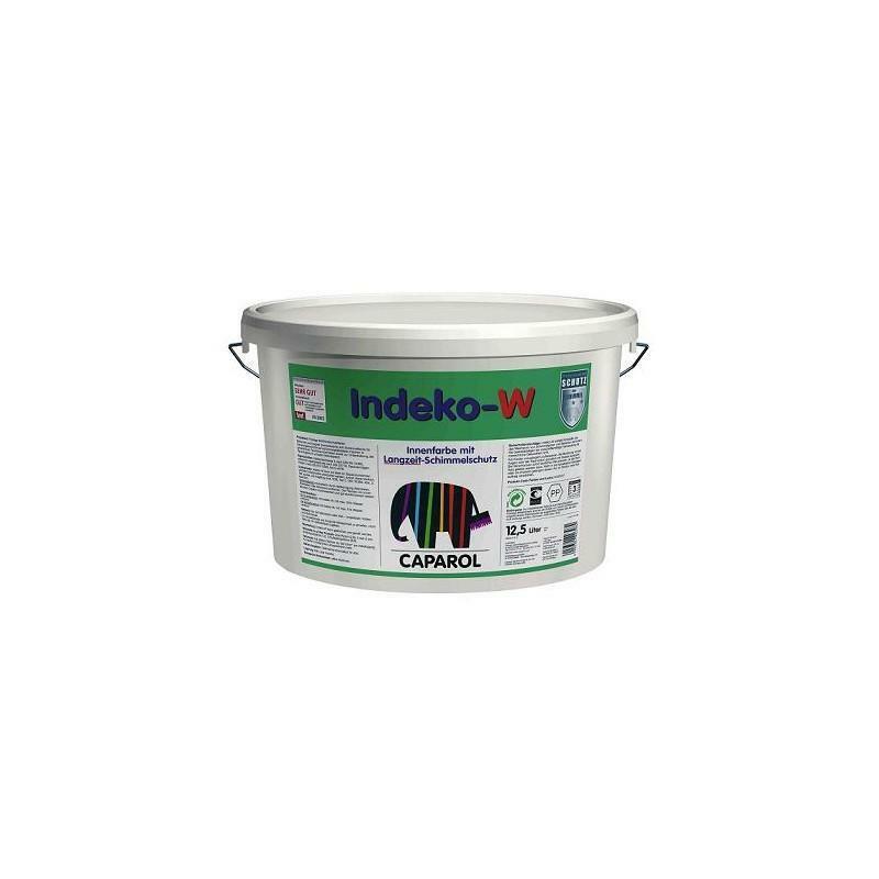 CAPAROL INDEKO W BIANCO 2,5 LT PITTURA OPACA SPECIALE CON ELEVATA AZIONE PRESERV