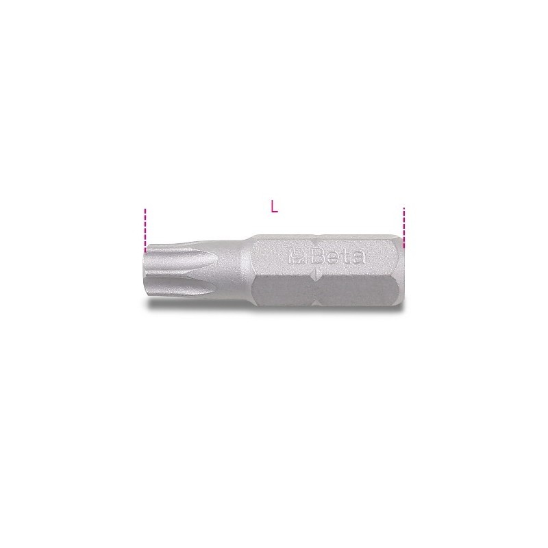 INSERTI PER AVVITATORI PER VITI CON IMPRONTA TAMPER RESISTANT TORX® 5/16 T50 ART