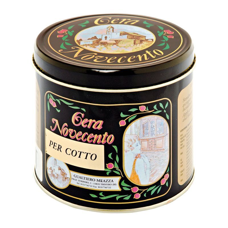 Novecento Cera Solida Cotto 1 Lt Rosso Casale