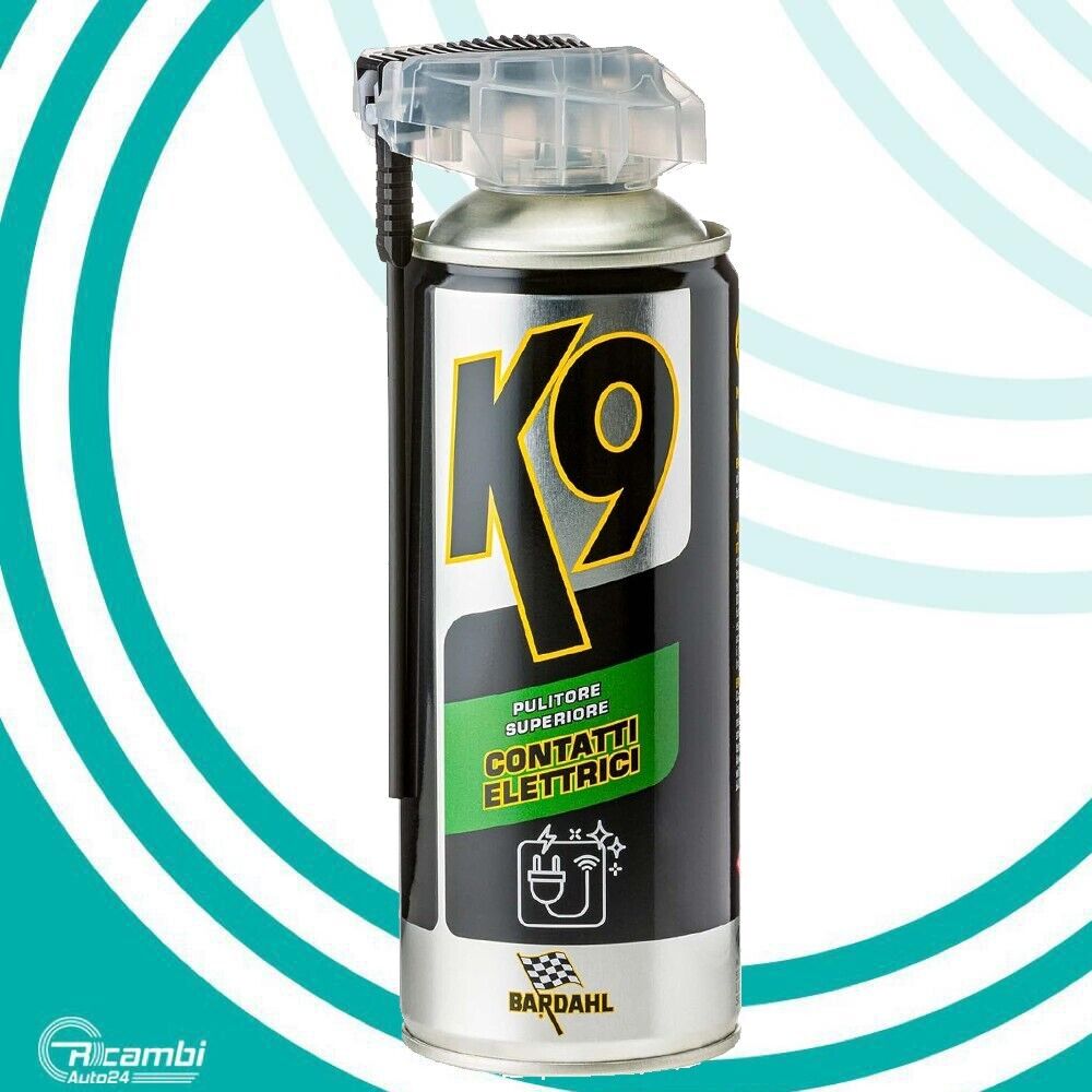 BARDAHL K9 644028 PULITORE SUPERIORE SPRAY DETERGENTE CONTATTI ELETTRICI 400ML