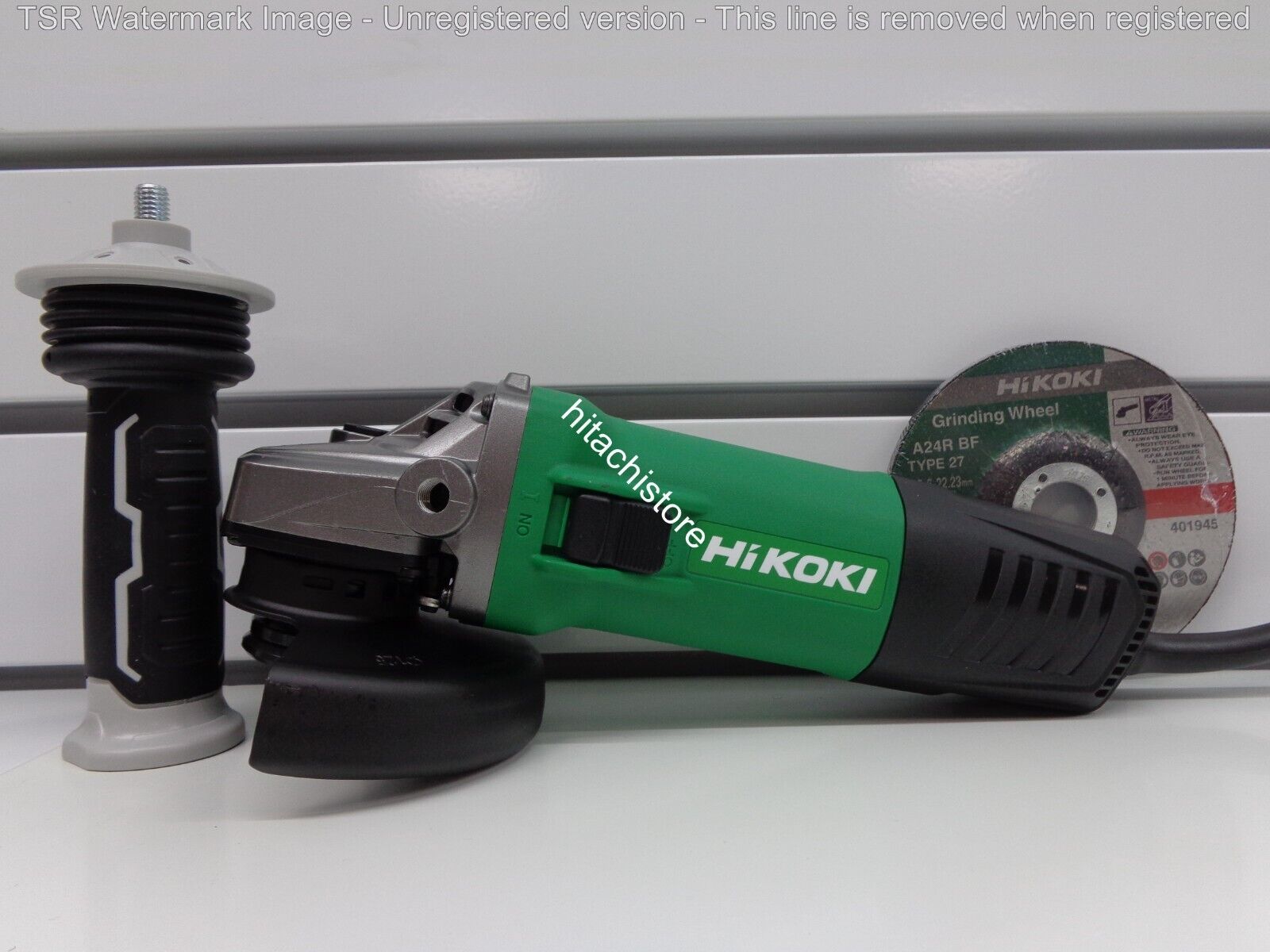 SMERIGLIATRICE ANGOLARE G13SB4 HIKOKI DIAM.125 MM. 1.400 WATT  11.500 GIRI/MIN.