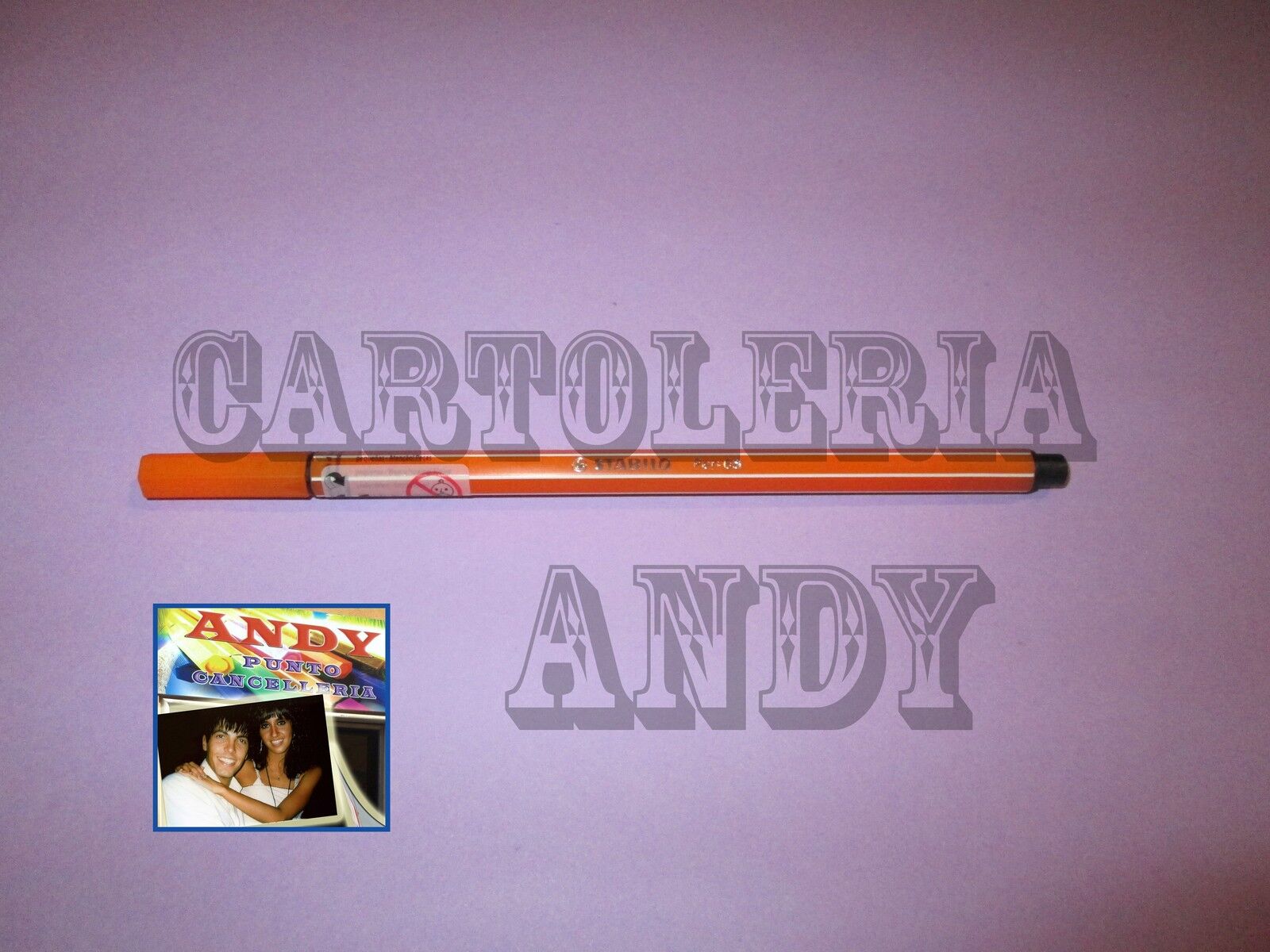 PENNARELLO PEN 68 - STABILO - VERMIGLIO PALLIDO - COD. 68/30