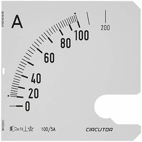 circutor sec – Scala amperometro sec 96 100/5 AC (a8C)