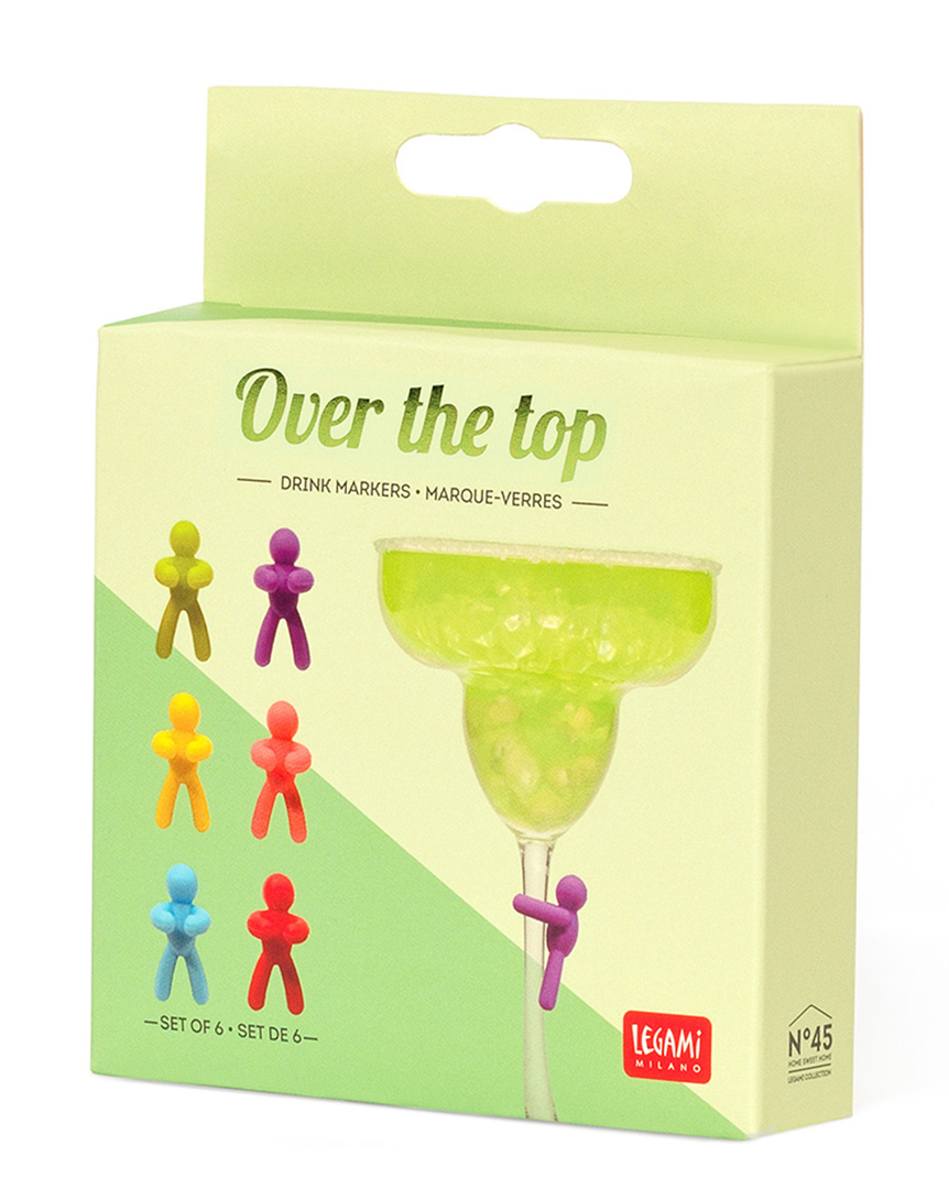 Over The Top Segnabicchieri 6pz | Legami