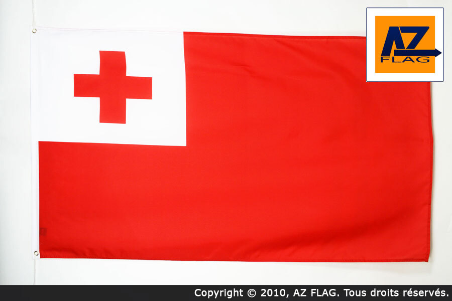 BANDIERA TONGA 90x60cm - BANDIERA TONGHESE 60 x 90 cm - Nuova