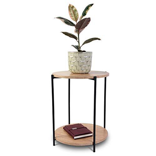 Schou CM731192 Mesa D.40 H.50 CM Madera, Ø40H50CM (Q9z)