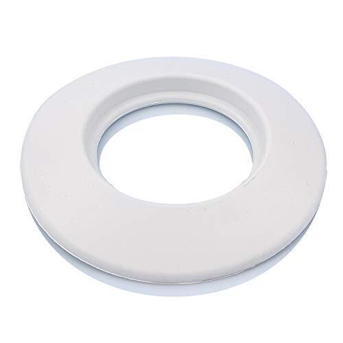 TYGERIX Rosone Coprimuro Bianco in Gomma EPDM da 60 mm | Rosetta (z5V)