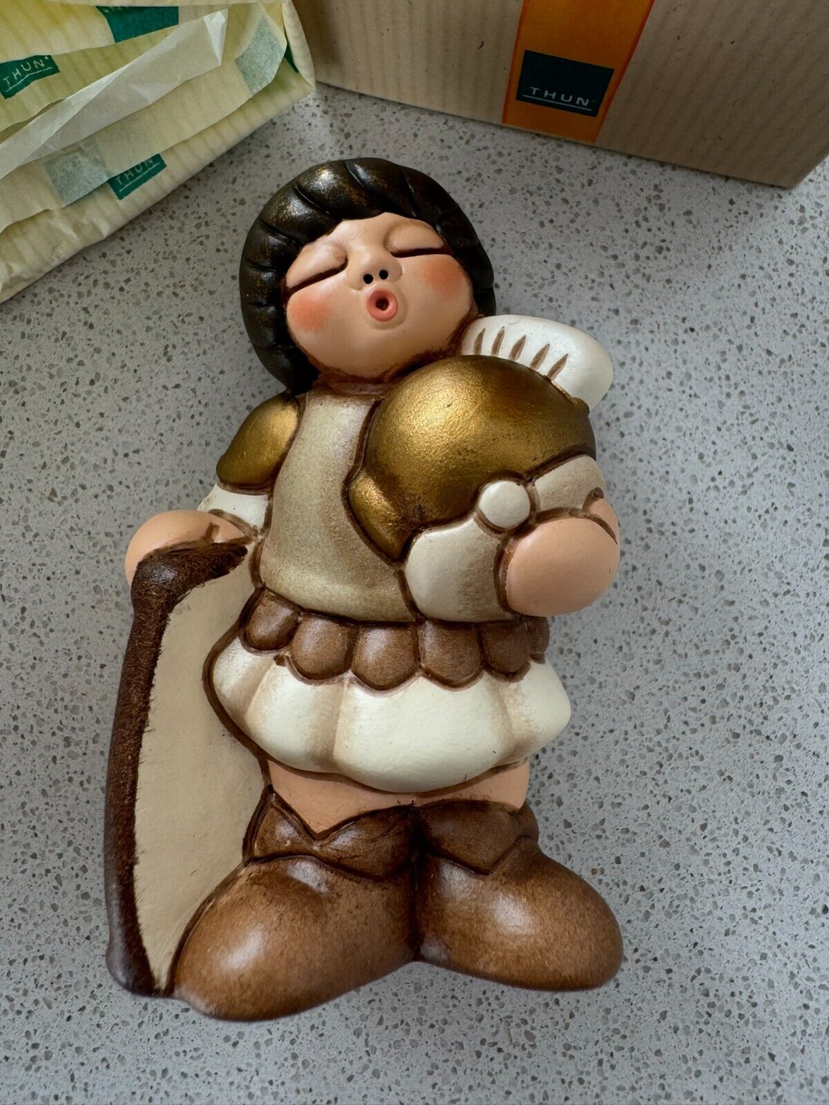 THUN Soldato PRESEPE CLASSICO variante bianca