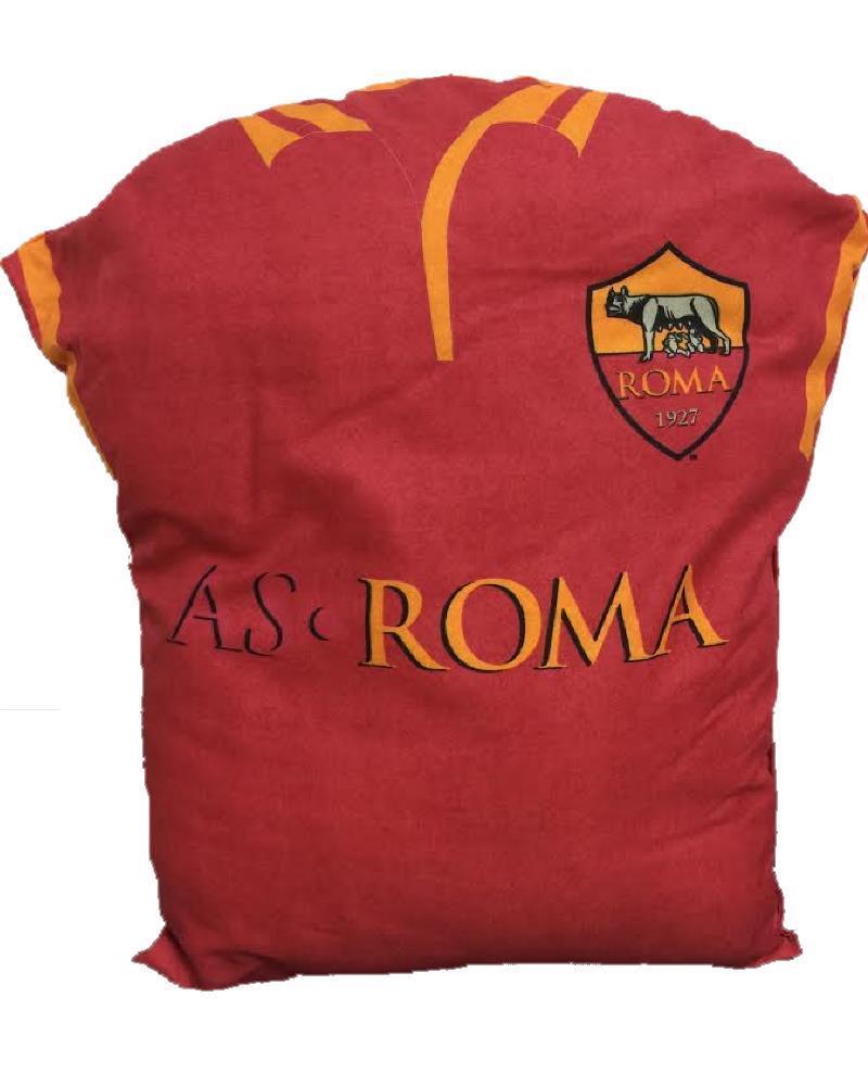 Cuscino Arredo Casa AS Roma T-shirt Prodotto ufficiale 35x30 PS 19385