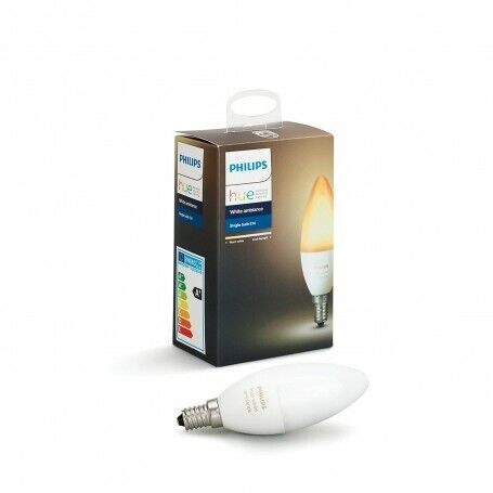 Philips Hue White Ambience Lampadina Singola E14 6W