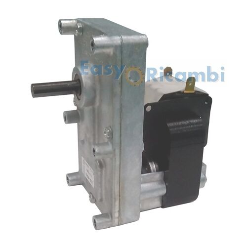 MOTORIDUTTORE STUFE A PELLET MELLOR T3 1,5 RPM ALBERO 9,5mm PACCO 19mm ANTIORARI