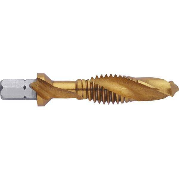EXACT 5922 MASCHIO COMBINATO METRICA M4 0.7 MM TAGLIO DESTRORSO DIN 3126 HSS 1