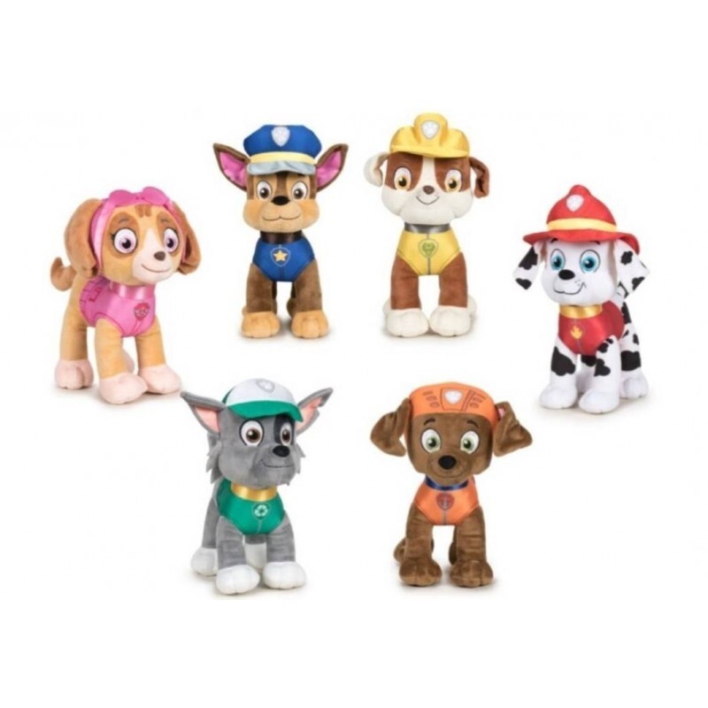 Peluche soft Paw Patrol Cm. 19 - Soggetti assortiti