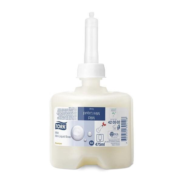 TORK SAPONE LIQUIDO DELICATO MINI 475 ml RICARICA DISPENSER PREMIUM 420502 -