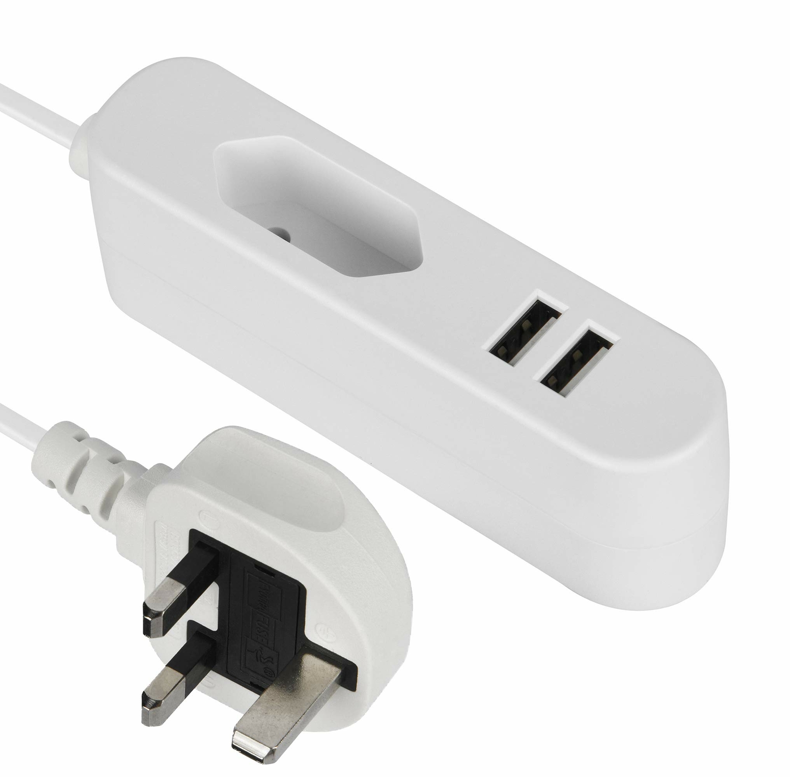 Electraline 70048 Prolunga Elettrica Portatile/Adattatore da Viaggio (N3X)