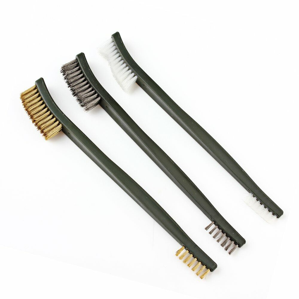 【 Best Deals for Christmas 】 Origlam 3pcs mini Wire Brush set, (y1H)