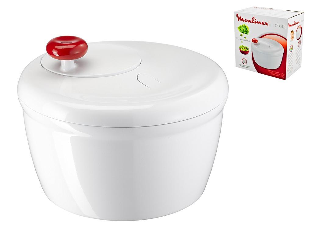 MOULINEX Centrifuga Insalata Classic Moulinex In Plastica Bianca E Rossa