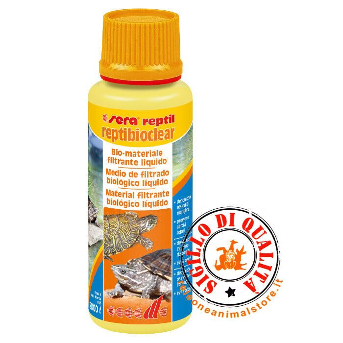 Sera Reptibioclear Bio filtrante liquido 100 ml.