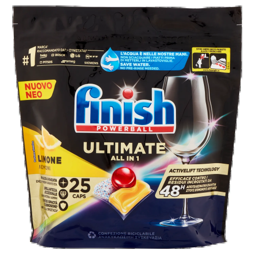 Finish Tabs Ultimate All in One Limone 25pz