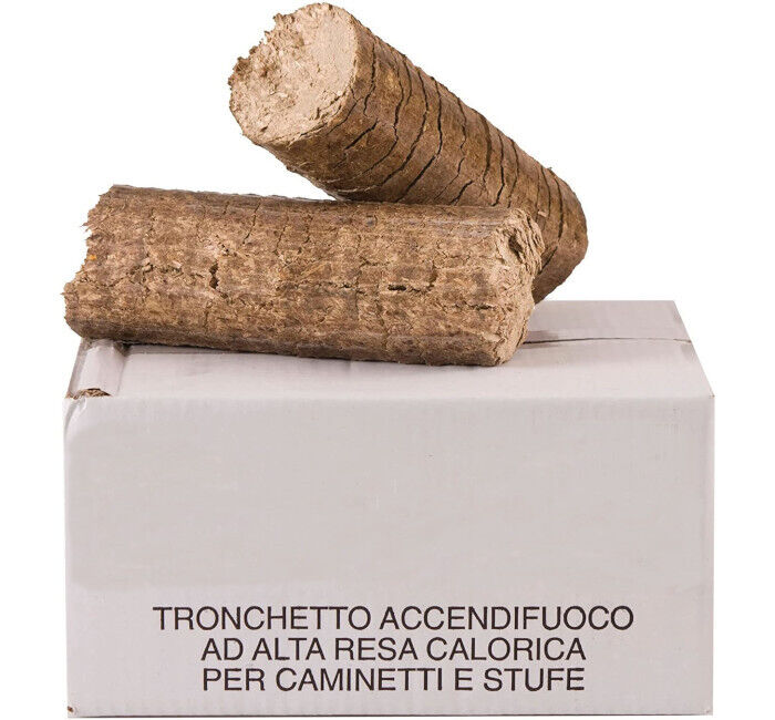 TRONCHETTO ACCENDIFUOCO PER CAMINO STUFA PZ. 8 TRONCHETTI