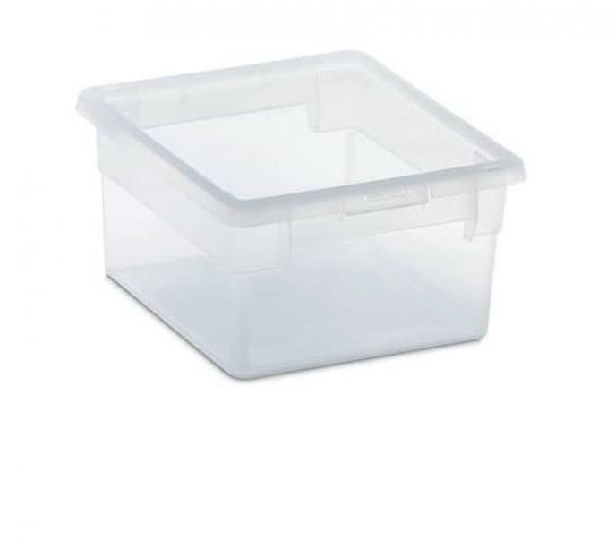 TERRY AGE SCATOLA LEGGERA S2 17,8x20,4x10 CM TRASPARENTE 1001970