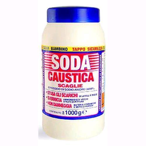 Soda Caustica A Scaglie Kg. 1 Conf.12Pz