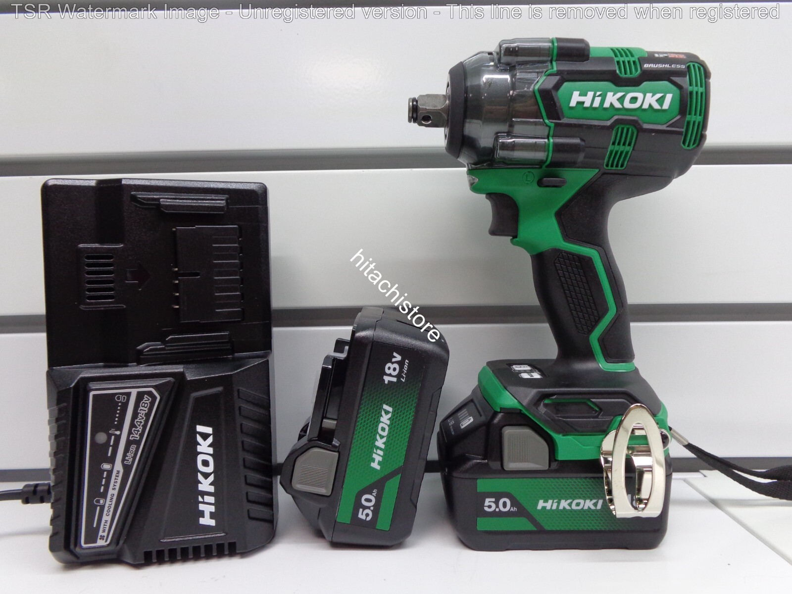 AVVITATORE AD IMPULSI WR18DH HIKOKI 2 BATTERIE 18V 5.0 Ah 1/2"QUADRO VALIGETTA