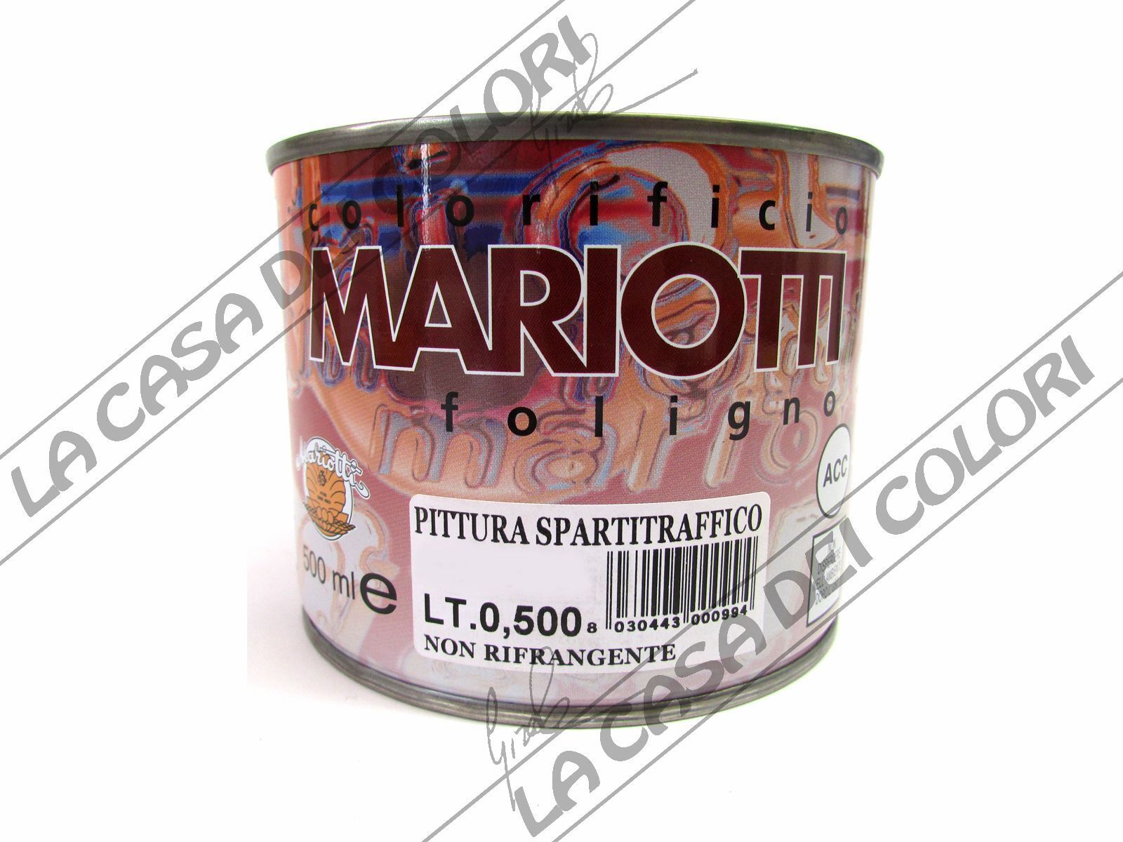 COLORIFICIO MARIOTTI - VERNICE SPARTITRAFFICO - BIANCO - 0,500 lt