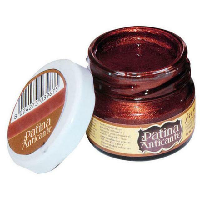 Patina anticante COLORE BRONZO 20 ML antichizzante per stile vintage Bronze p...