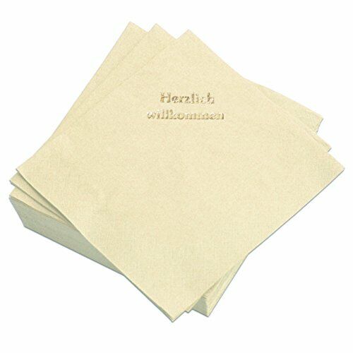 Geschenke mit Namen Regali con nomi 1115 tovaglioli, 25 pezzi, Polpa, (Z7m)