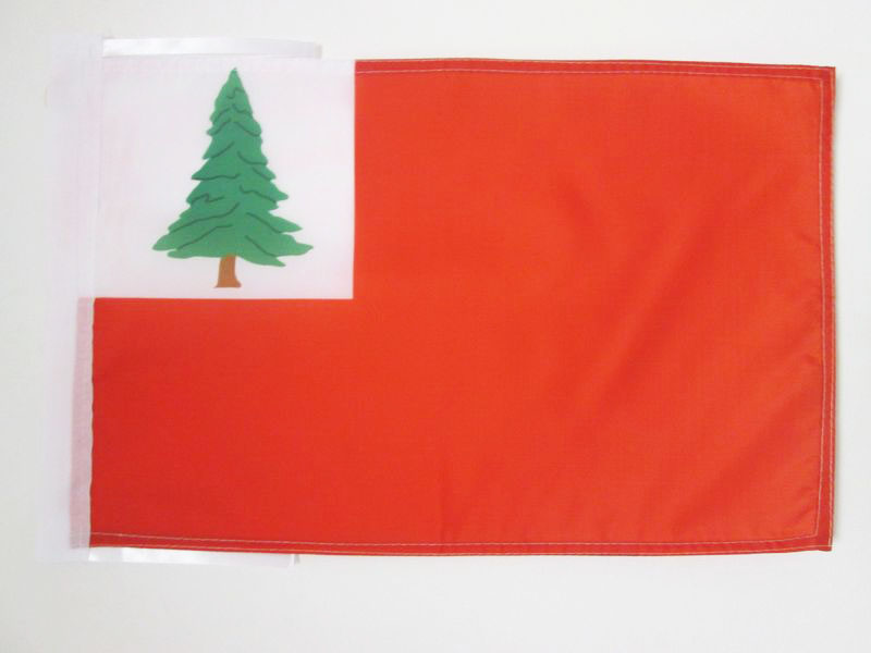BANDIERA NUOVA INGHILTERRA 45x30cm - BANDIERINA DI NEW ENGLAND 30 x 45 cm cordic