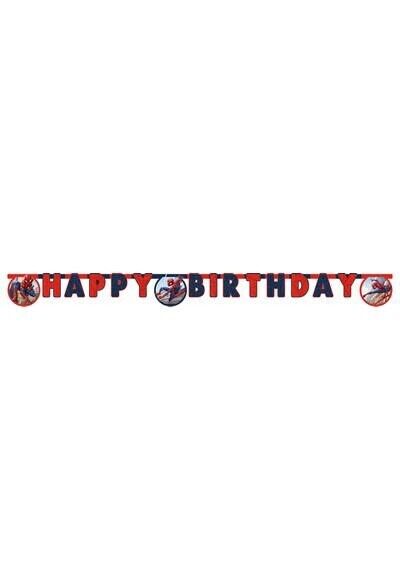 FESTONE HAPPY BIRTHDAY SPIDERMAN CRIME FIGHT