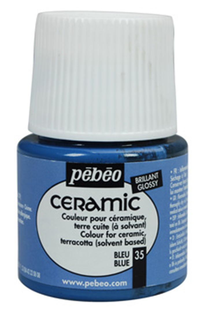 Colore Ceramic Ml45 A Freddo 035-Blu | Pebeo