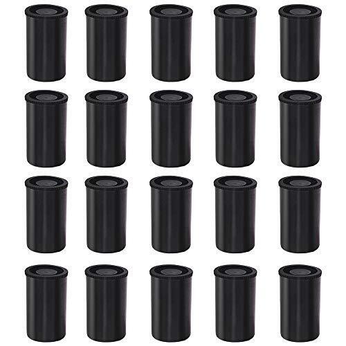 SUNFUA 20 Pezzi Film Canister per Archiviare Film e Negativi Canister del (D6q)