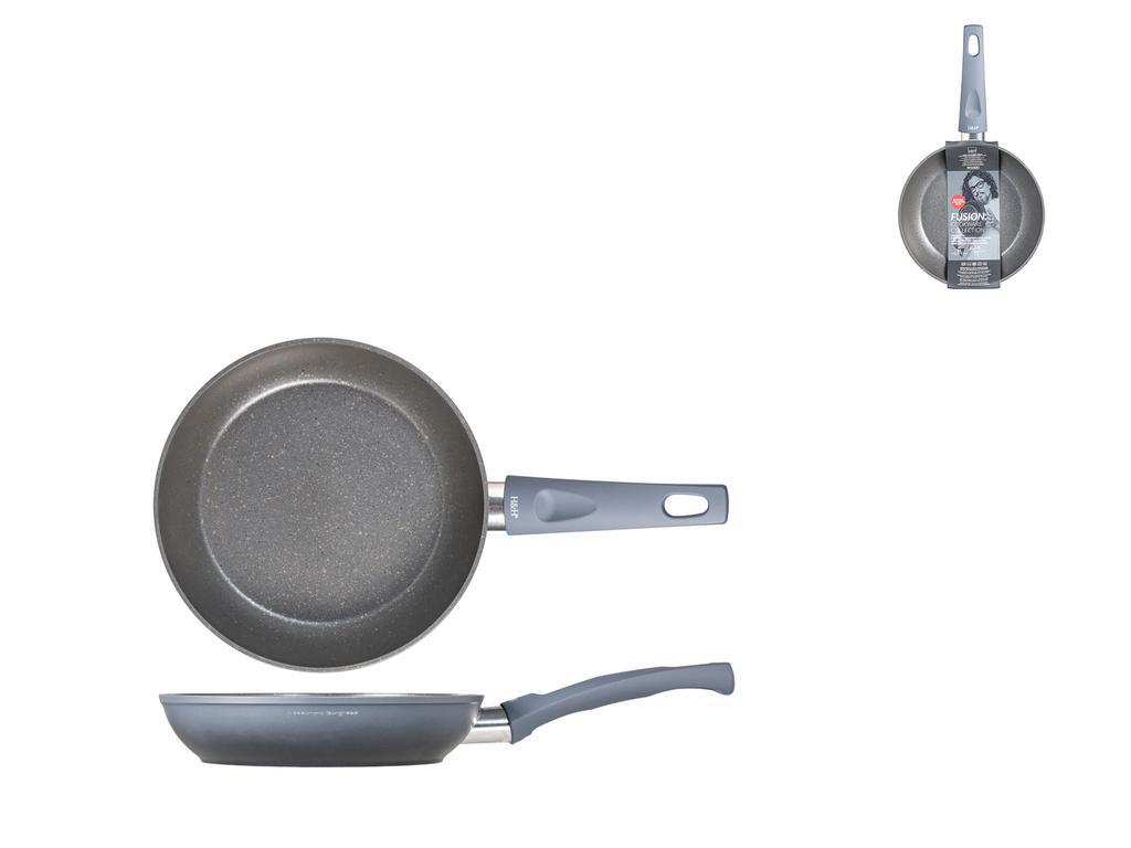 H&H Padella Antiaderente Fusion Borghese Cm 20
