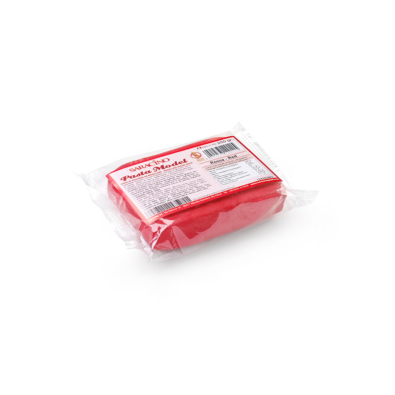 SARACINO PASTA DI ZUCCHERO Model 250gr. Rosso DEC022K025