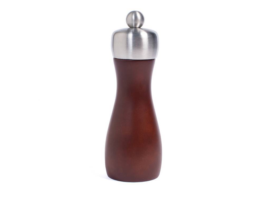 H&H Macinapepe/Sale In Legno Scuro Cm 15,5