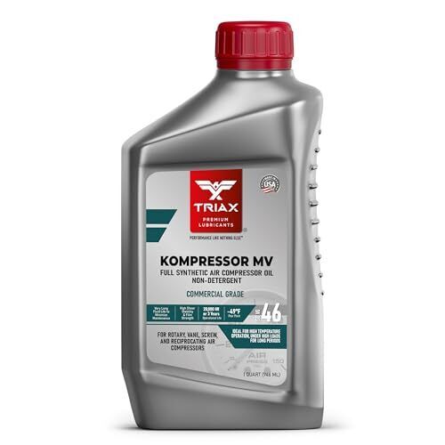 TRIAX Kompressor MV ISO 46 - Olio sintetico per compressori a vite, (J9H)