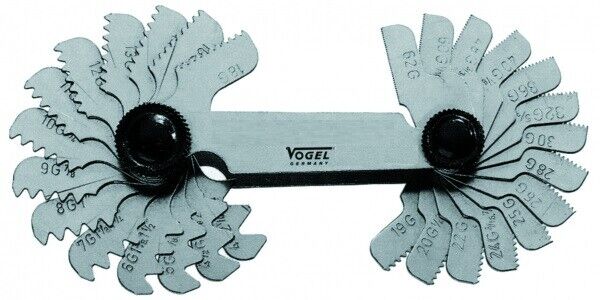 VOGEL GERMANY CONTAFILETTI 24 LAME METR. 60°
