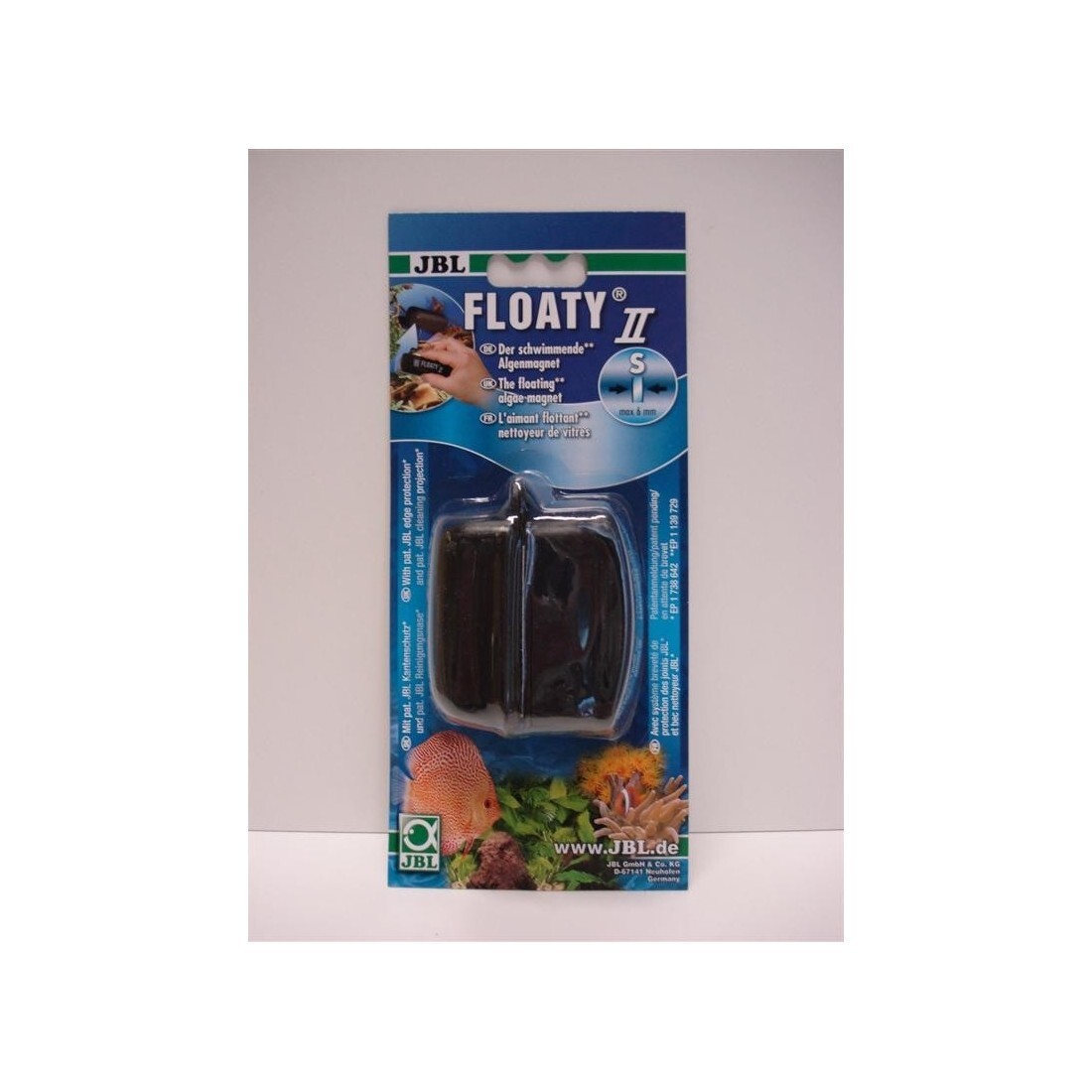 JBL Floaty II calamita per pulizia di acquari guida a magnete