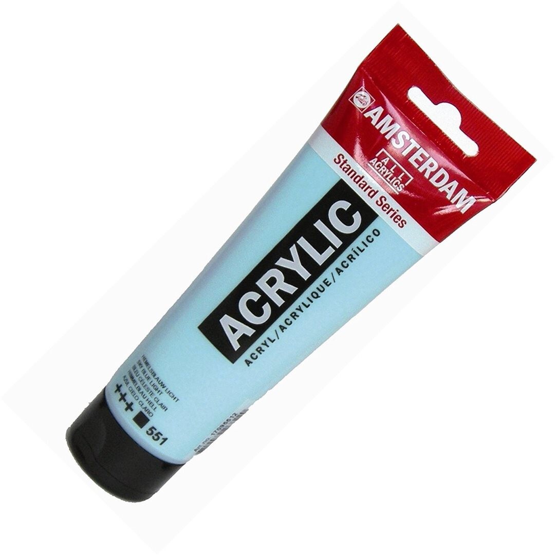 Acrilico  Standard 120 Ml. Celeste | Amsterdam